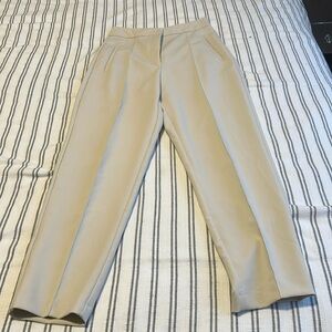 Ankle Length Trousers in Cream